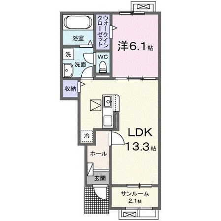 Casa　forestaleの物件間取画像